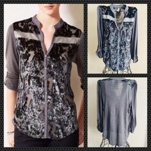 TINY by Anthropologie Velvet Burnout w/Sequin (LC)